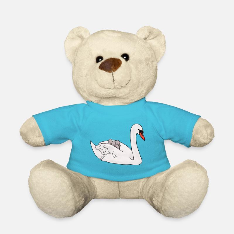 Familie Schwan - Teddy - Atollblau