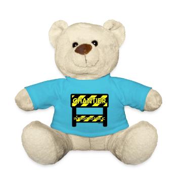 In Arbeit - Teddy - Atollblau - Vorne