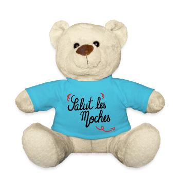 hi ugly - Teddy Bear - atoll blue - Front