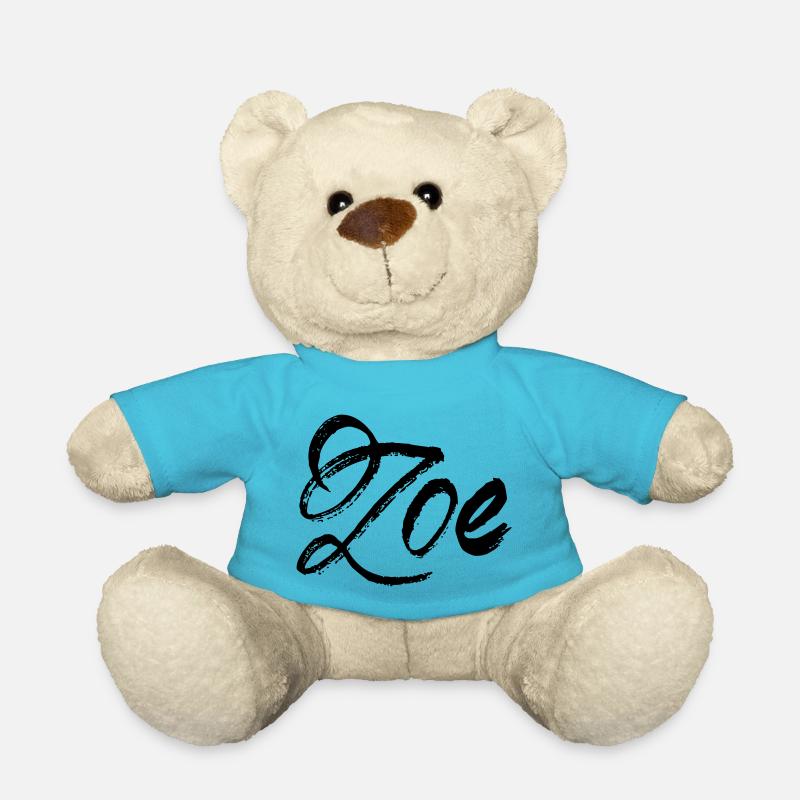 Zoe - Teddy Bear - atoll blue