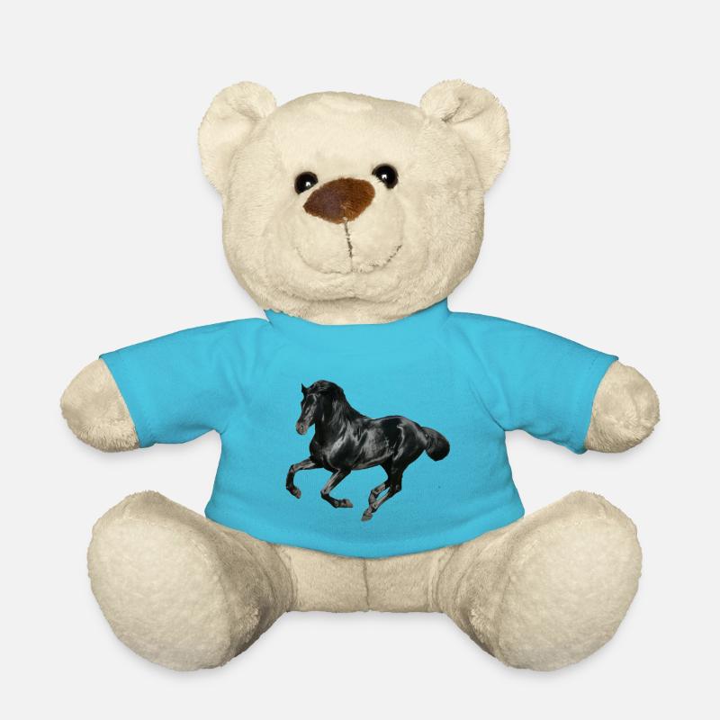 Pferd - Teddy - Atollblau
