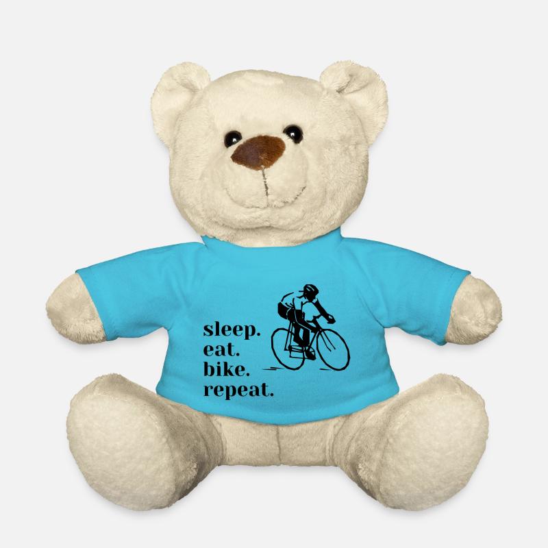 Biking / Vélo / Bestseller / Idée cadeau - Nounours - bleu outremer