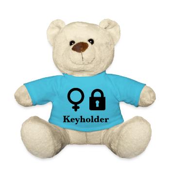 Keyholder - Teddy - Atollblau - Vorne