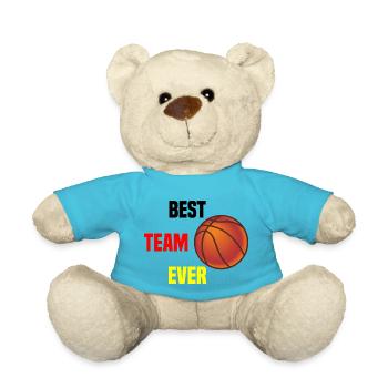 Best Team Ever Basketball - Teddy - Atollblau - Vorne