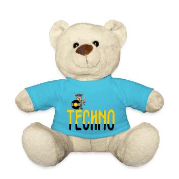 techno viking - Nounours - bleu outremer - Devant