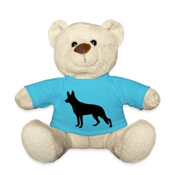Alsatian - Teddy Bear - atoll blue - Front