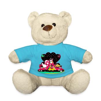 Enchanted characters - Teddy Bear - atoll blue - Front