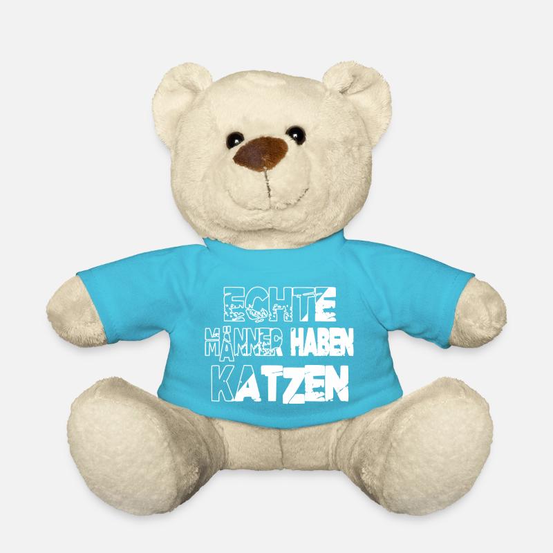 großkatze spaß hauskatze geburtstagsgeschenk - Teddy - Atollblau