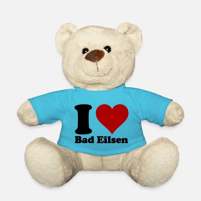 J’adore Bad Eilsen - Nounours - bleu outremer
