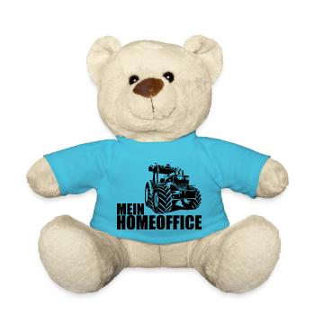 Landwirt Bauer Farmer - Teddy - Atollblau - Vorne