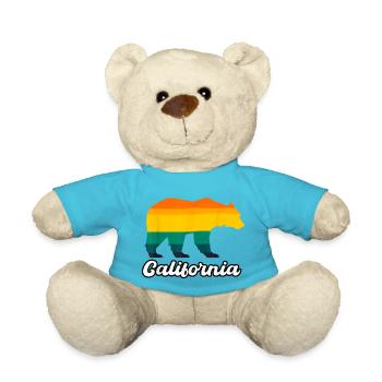 California Bear Vintage Sunset Souvenir - Nounours - bleu outremer - Devant