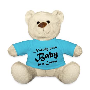 Dancing Dance Music - Teddy Bear - atoll blue - Front