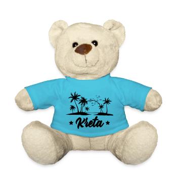 Crete - Teddy Bear - atoll blue - Front