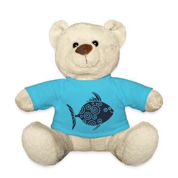 Meerestiere - Teddy - Atollblau - Vorne