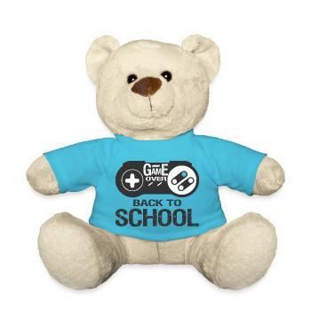 Retour à l’école, Game over, Schulnach, Fun - Nounours - bleu outremer - Devant