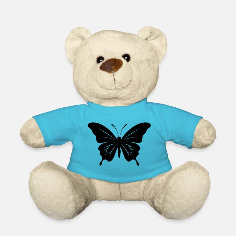 Butterfly. butterfly - Teddy Bear - atoll blue
