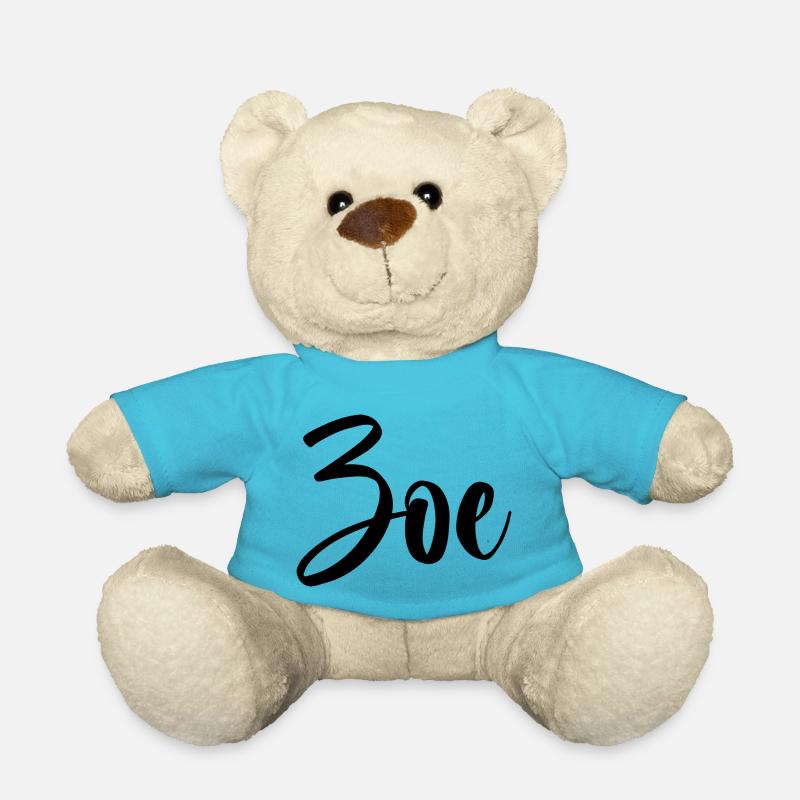 Name - Zoe - Teddy - Atollblau