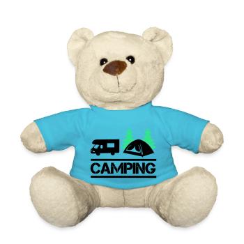 Camping 02 - Teddy Bear - atoll blue - Front