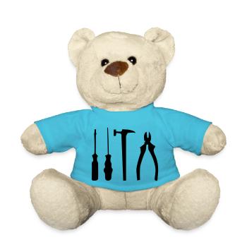tool - Teddy Bear - atoll blue - Front