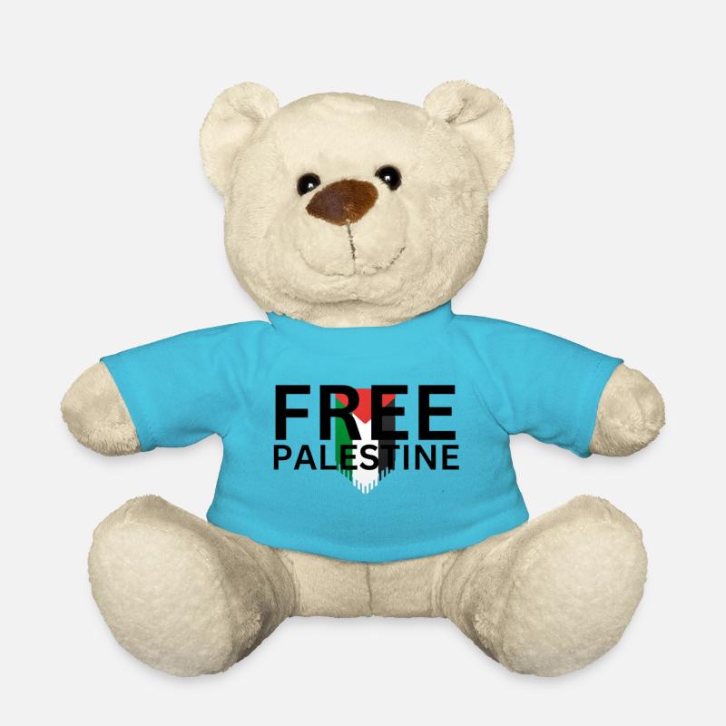 Palestine libre - Nounours - bleu outremer
