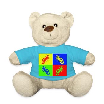 MTB Pop Art color - Teddy - Atollblau - Vorne