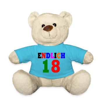 Endlich 18 - Teddy - Atollblau - Vorne