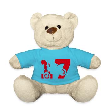 Moto 17 Biker - Teddy - Atollblau - Vorne