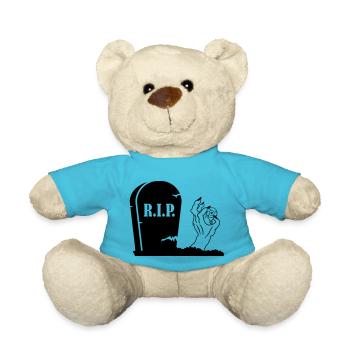 Monster Zombie Hand - Teddy - Atollblau - Vorne