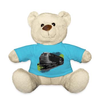 Locomotive DB216 - Nounours - bleu outremer - Devant