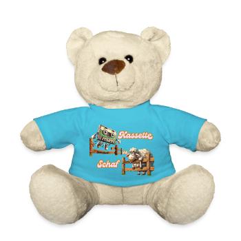 Kassette vs Schaf - Teddy - Atollblau - Vorne
