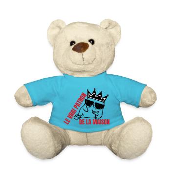 The real of the cat house - Teddy Bear - atoll blue - Front