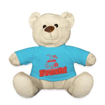 Fresh! - Teddy Bear - atoll blue - Front