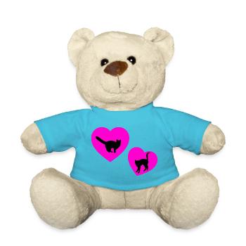 félin - Nounours - bleu outremer - Devant