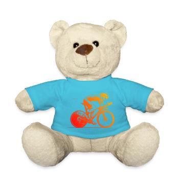 Inspiration pour les vélos de route cool - Nounours - bleu outremer - Devant
