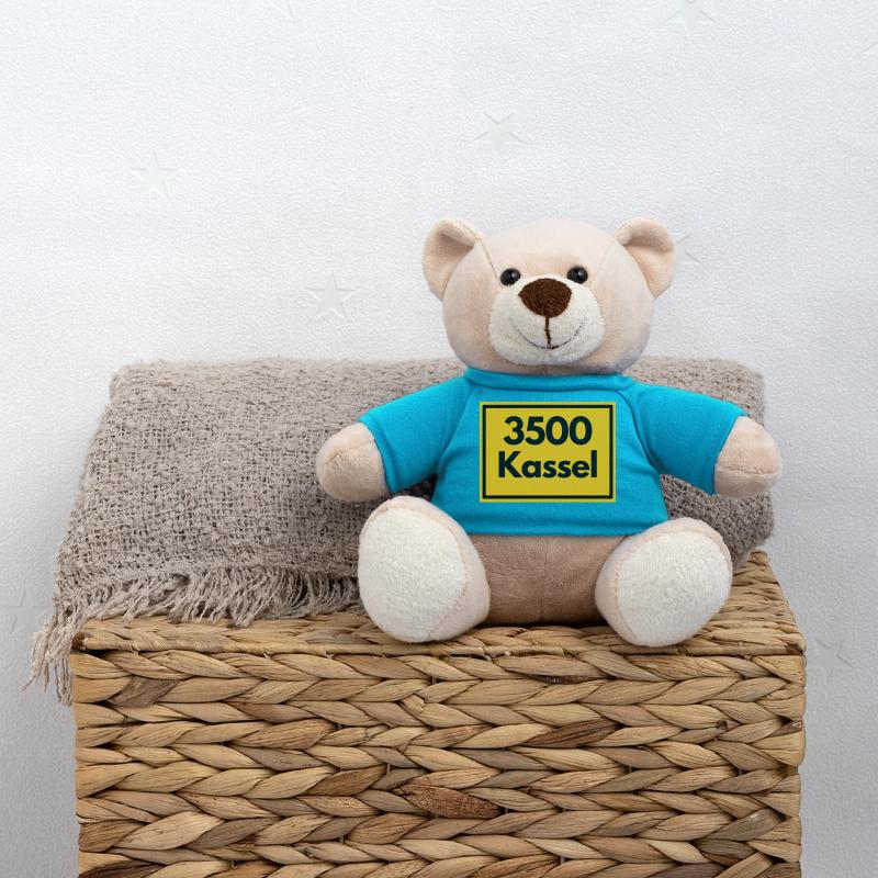 OLD POSTCODE POSTCODE RETRO 3500 KASSEL LÖWENSTADT Teddy Bear
