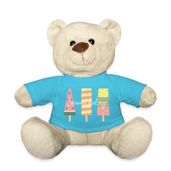 Sweet Summer Feeling - Teddy - Atollblau - Vorne