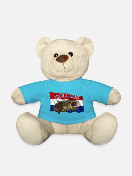 Holland Wels Angeln - Teddy - Atollblau