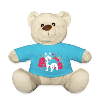 Sibirischer Husky - Teddy - Atollblau - Vorne
