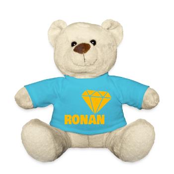 Ronan als Diamant - Teddy - Atollblau - Vorne