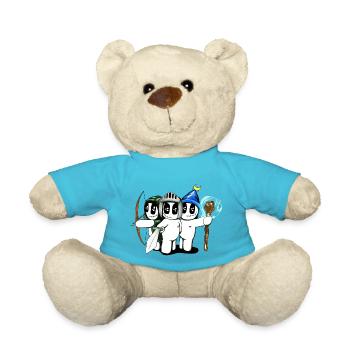Medievalsnap - Teddy Bear - atoll blue - Front