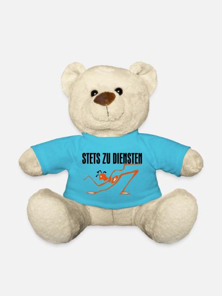 Stets zu Diensten - Teddy - Atollblau