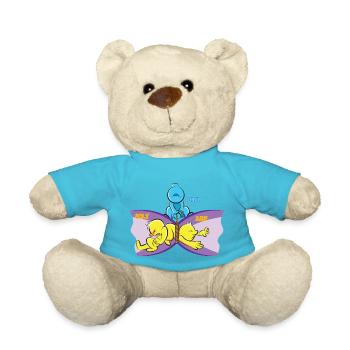 Ohm loi génie physique physique physicien cadeau - Nounours - bleu outremer - Devant