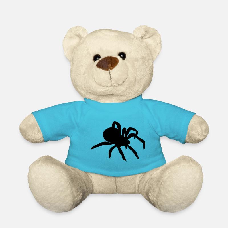 Spinne - Teddy - Atollblau