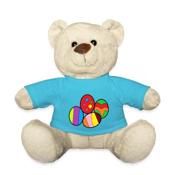 Ostereier - Teddy - Atollblau - Vorne