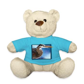 Héron bleu - Nounours - bleu outremer - Devant