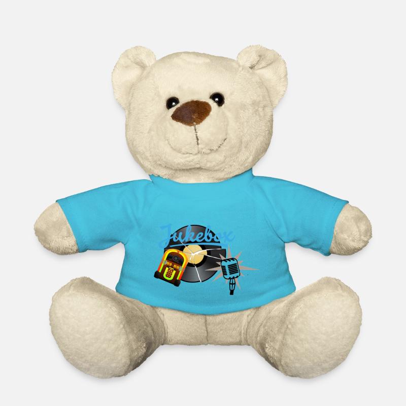 Vintage - Teddy Bear - atoll blue