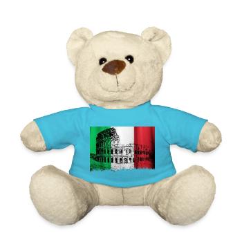 Kolosseum Italien Rom - Teddy - Atollblau - Vorne