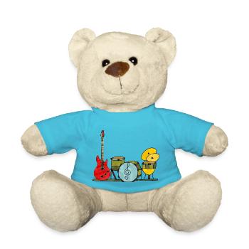 Musical instruments - Teddy Bear - atoll blue - Front