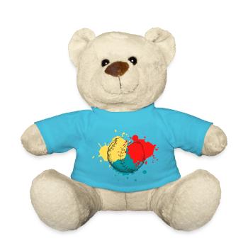 Baseball base-ball équipe de baseball de baseball - Nounours - bleu outremer - Devant