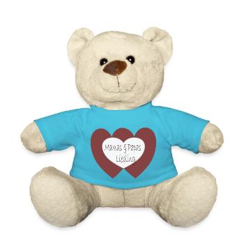 Mamas und Papas Liebling - Teddy - Atollblau - Vorne